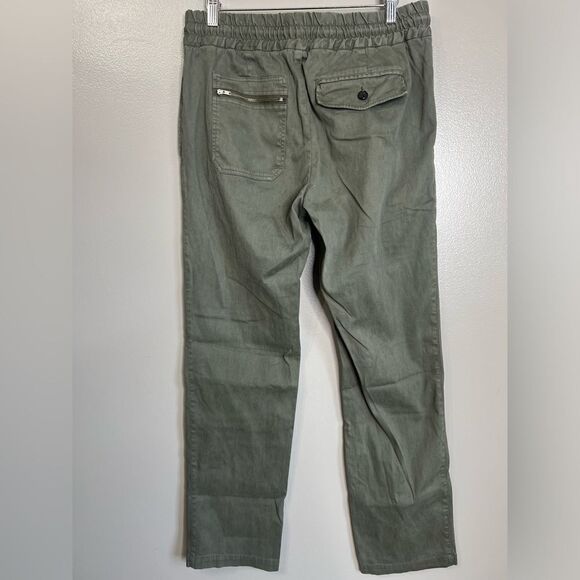 Bldwn drawstring green mens pants small Gorpcore athleisure grunge outdoor - Picture 8 of 11